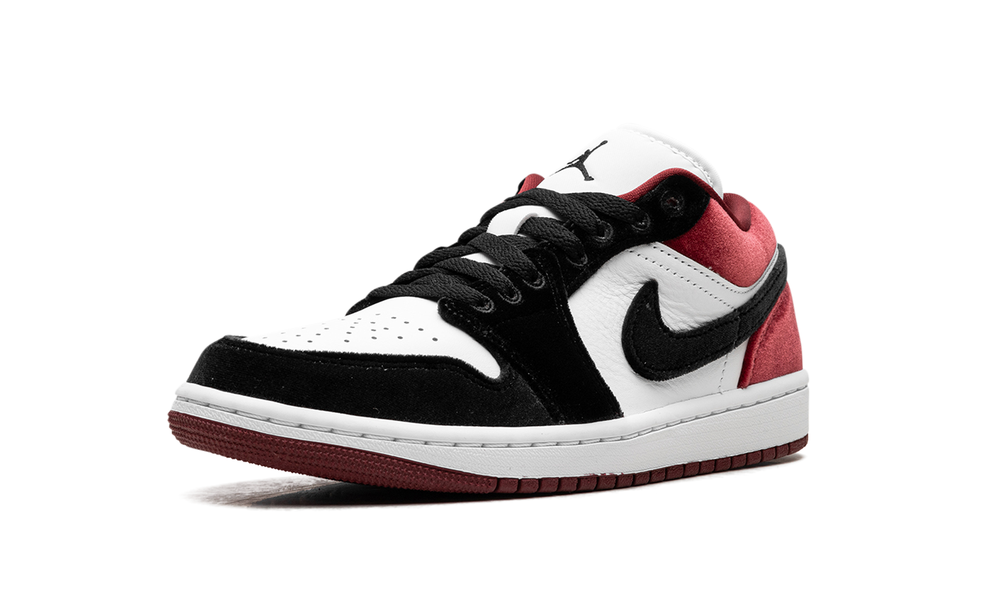 Jordan 1 Low SE WMNS Velvet Black Toe FZ3242 001