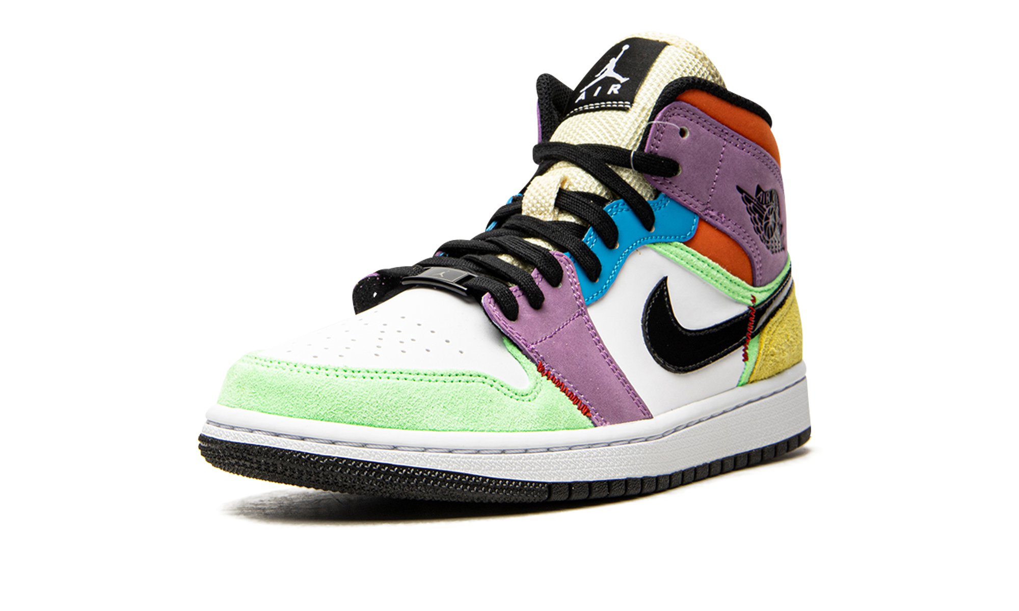 Air Jordan 1 Mid SE WMNS Lightbulb CW1140 100