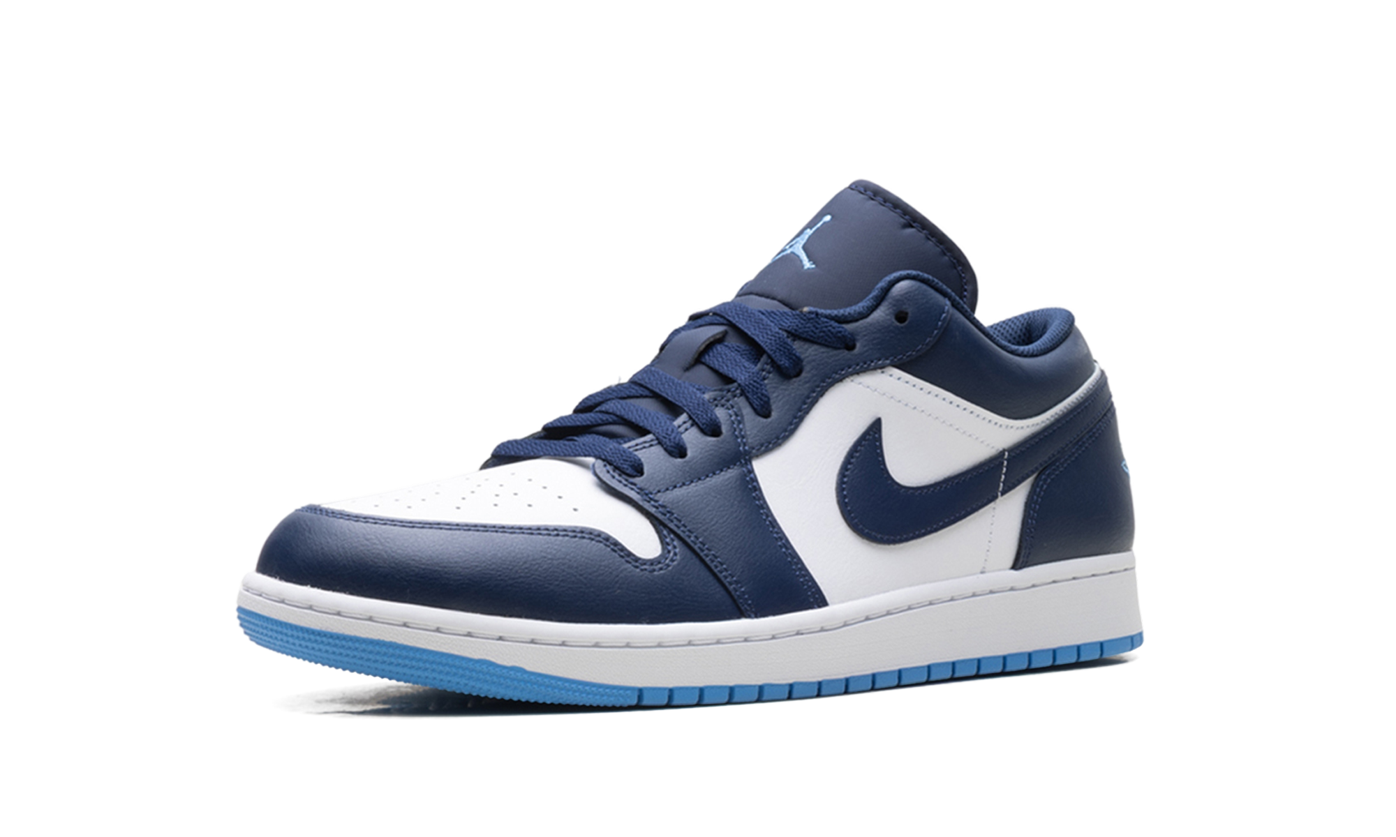 Air Jordan 1 Low Midnight Navy / University Blue 553558 404
