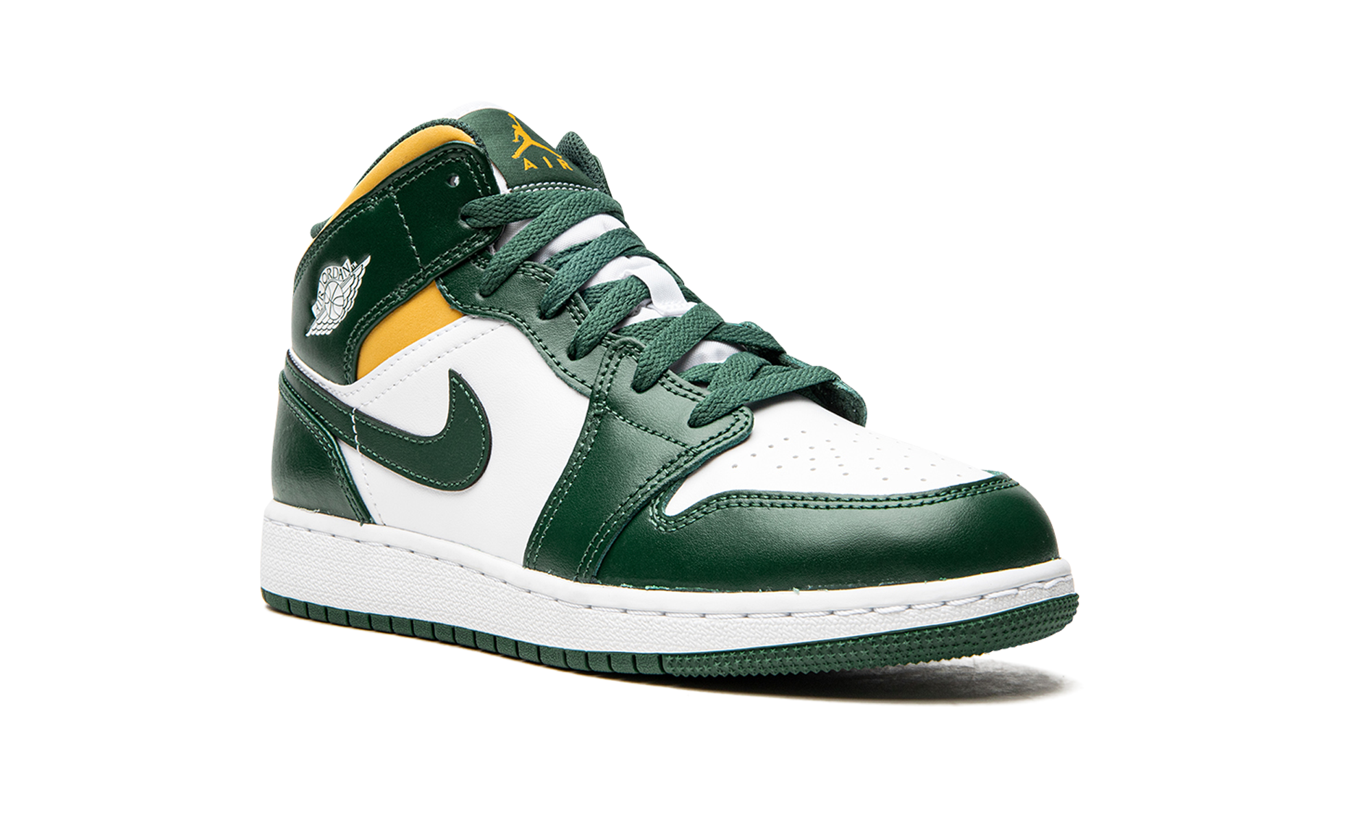 Air Jordan 1 Mid GS Sonics 554725 371