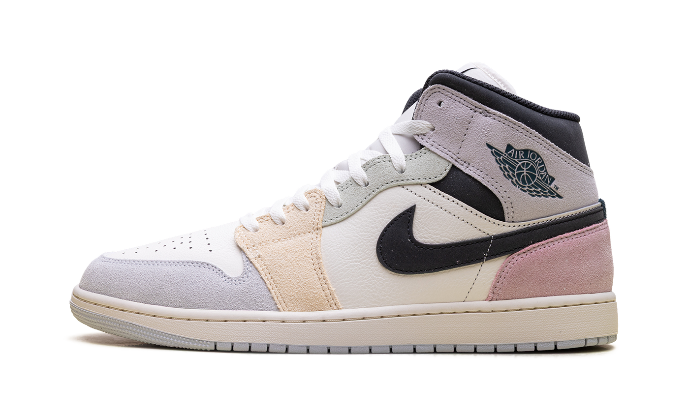 Air Jordan 1 Mid Sail / Anthracite-Jade Aura-Iced Jade IB7110 100