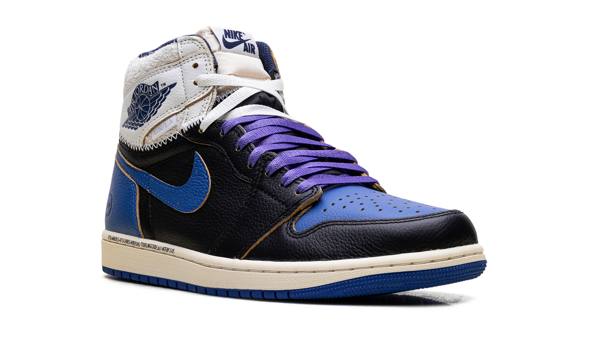 Air Jordan 1 Fragment Design - Union LA - Royal IO7847 001