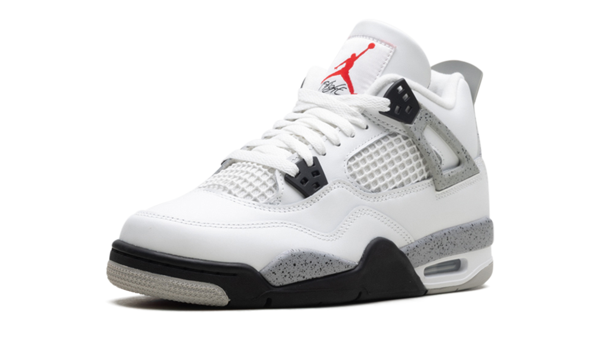 Air Jordan 4 Retro GS White Cement IB4171 100