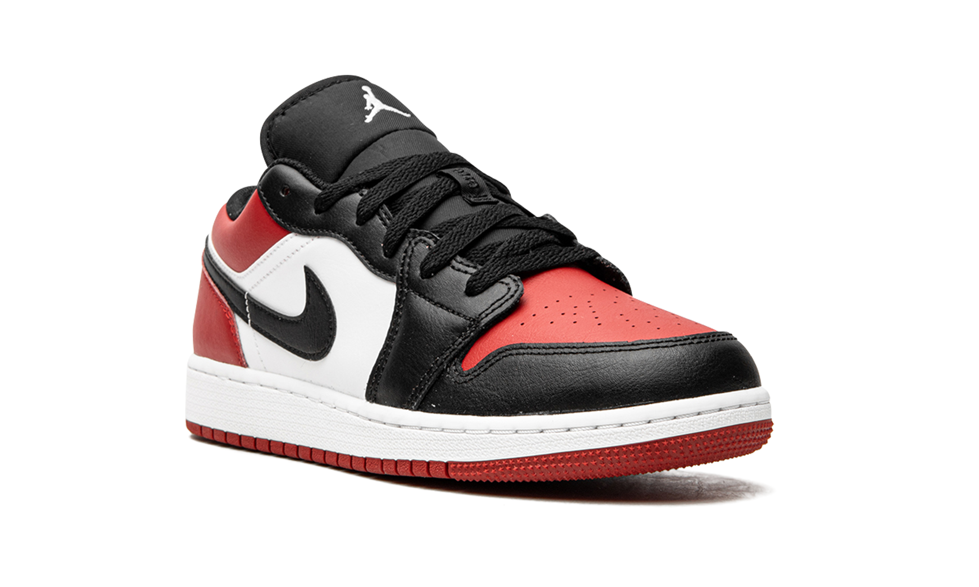 Air Jordan 1 Low GS Bred Toe 553560 612