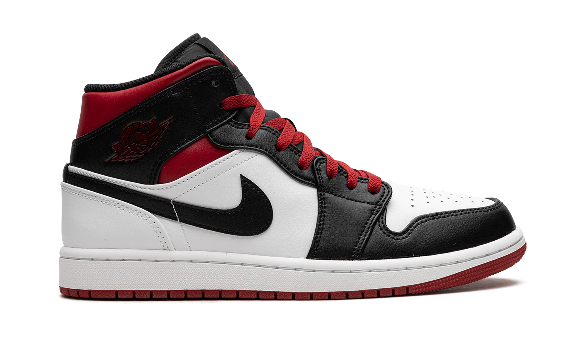 Air Jordan 1 Mid Gym Red Black Toe DQ8426 106
