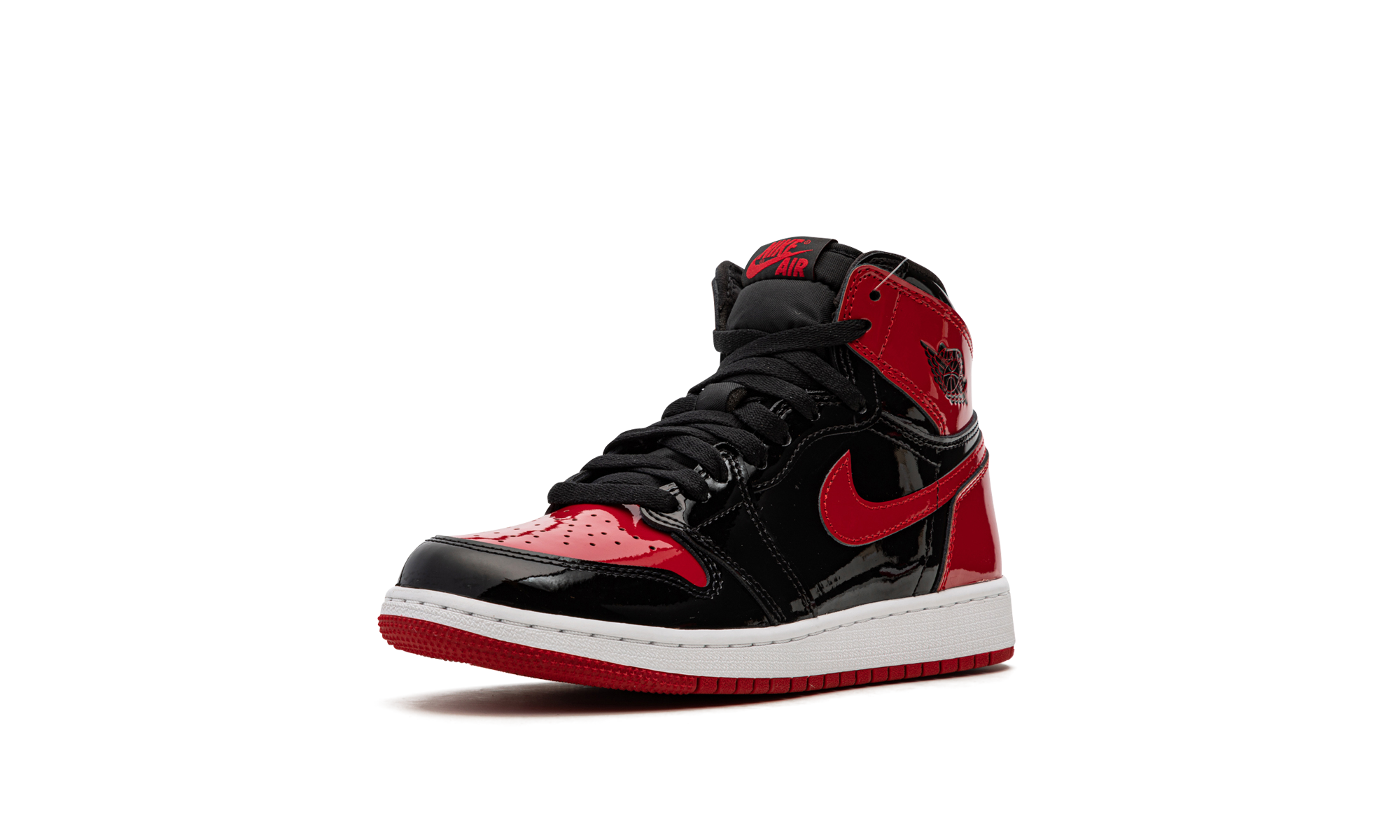 Air Jordan 1 Retro High OG GS Patent Bred 575441 063