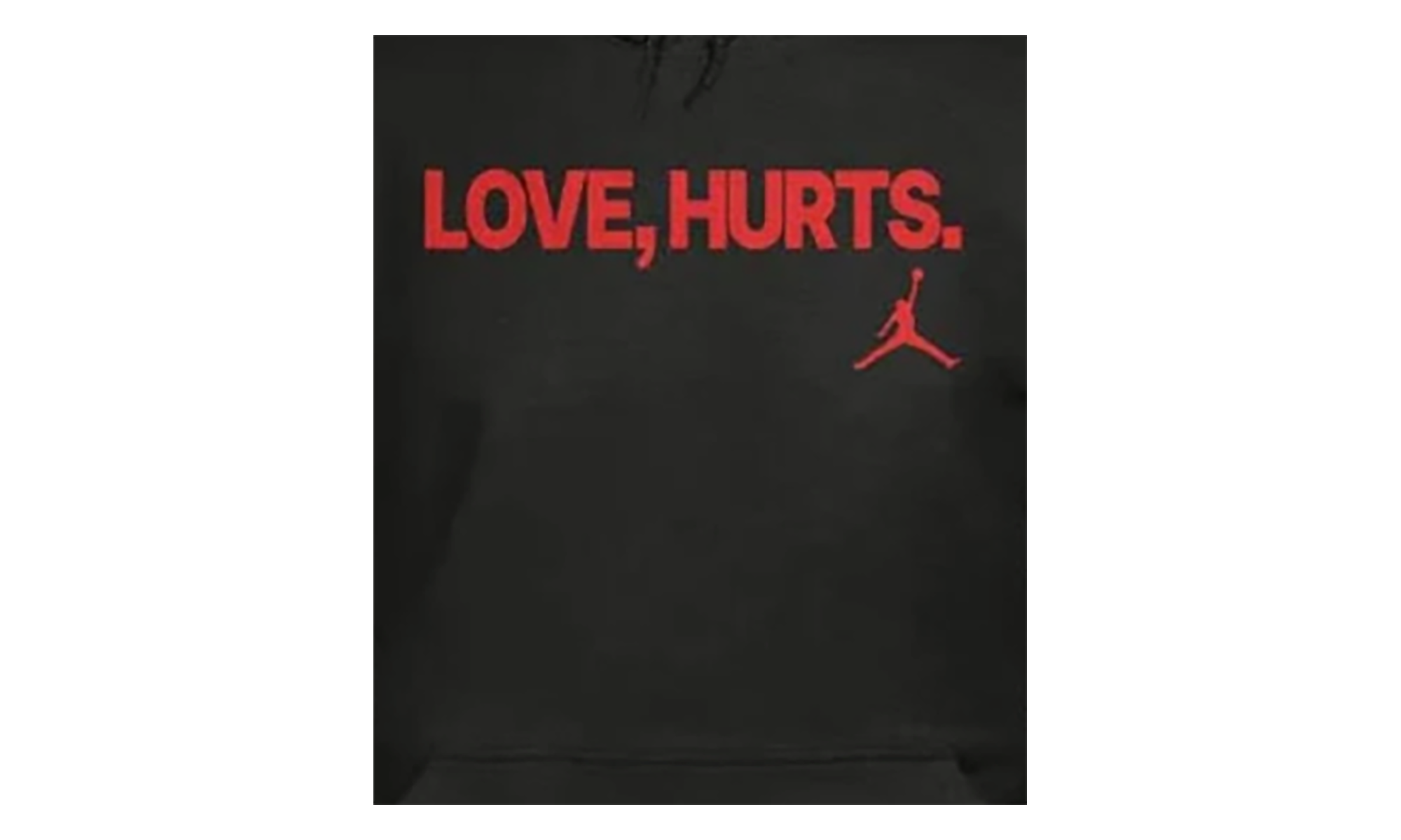 Jordan Fleece Love Hurts Jalen Hurts Hoodie Bred IQ3843 010