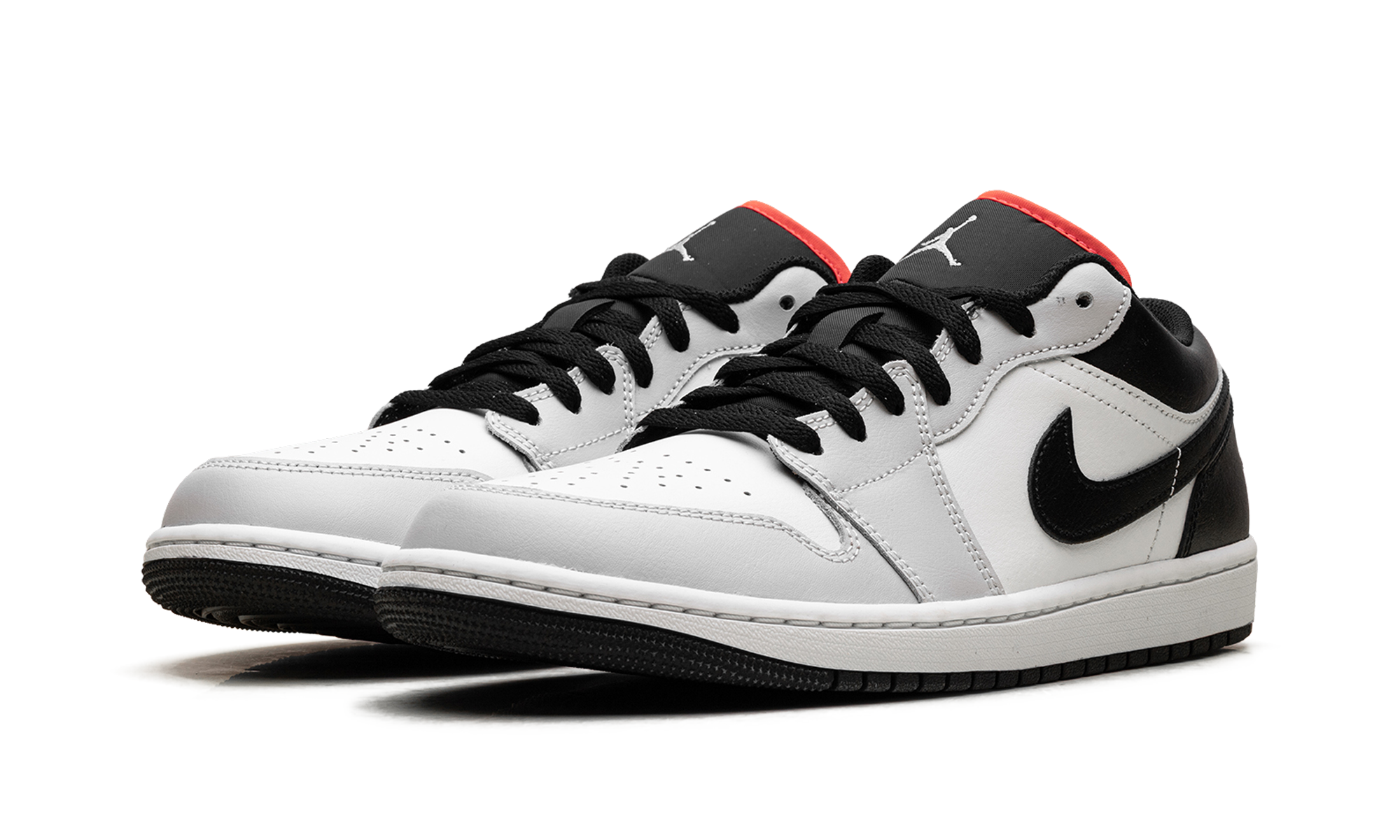 Air Jordan 1 Low Neutral Grey / Infrared 553558 045