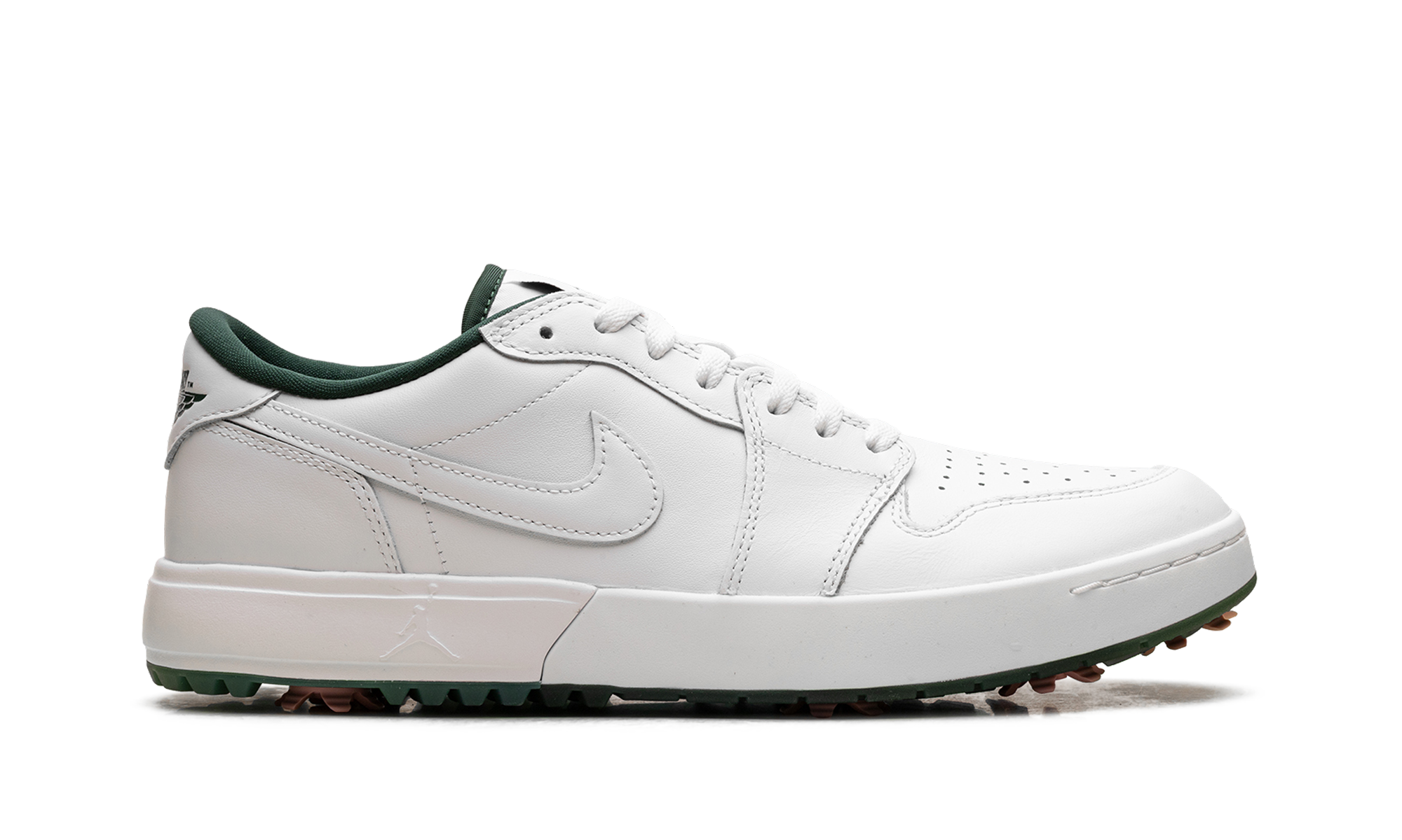 Air Jordan 1 Low Golf Spiked White Fir Elemental Pink IQ3417 100