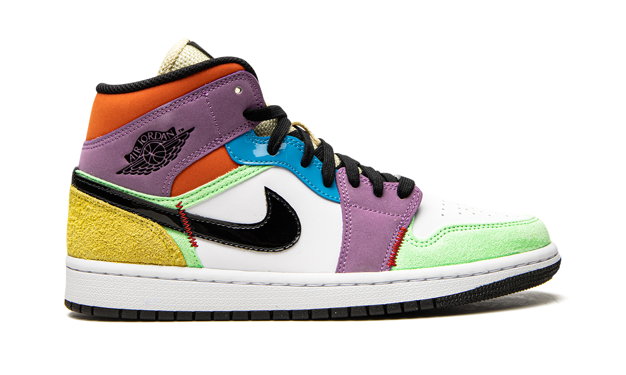 Air Jordan 1 Mid SE WMNS Lightbulb CW1140 100