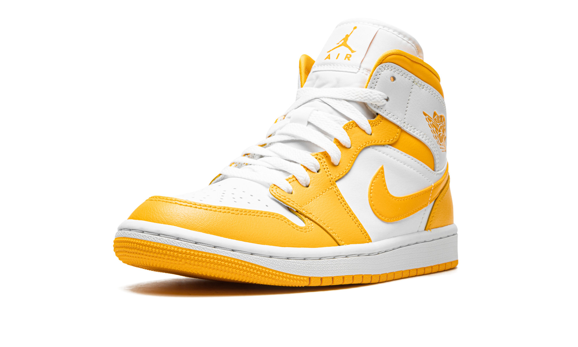 JORDAN 1 MID WMNS White / University Gold BQ6472 117
