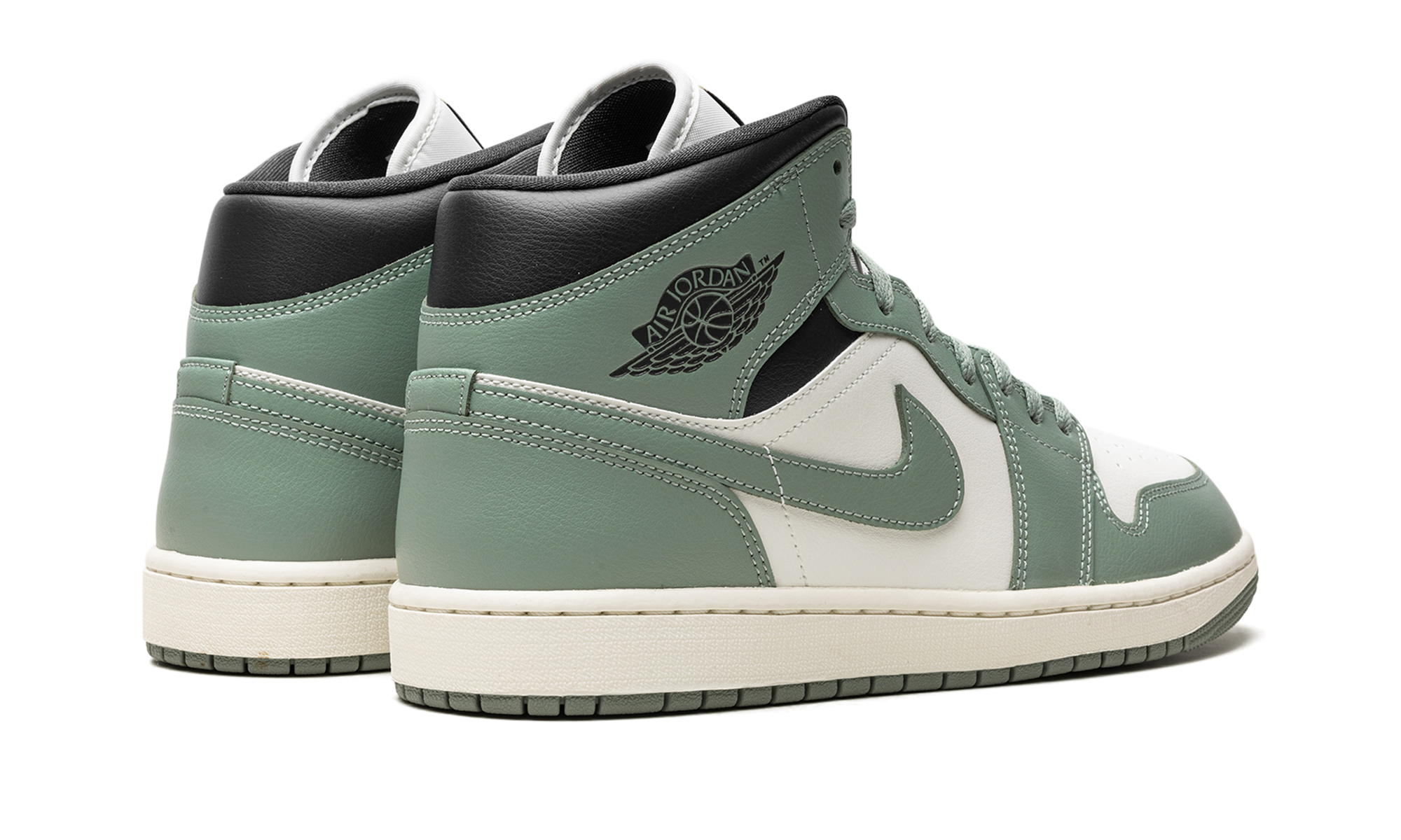 AIR JORDAN 1 MID WMNS JADE SMOKE BQ6472 130
