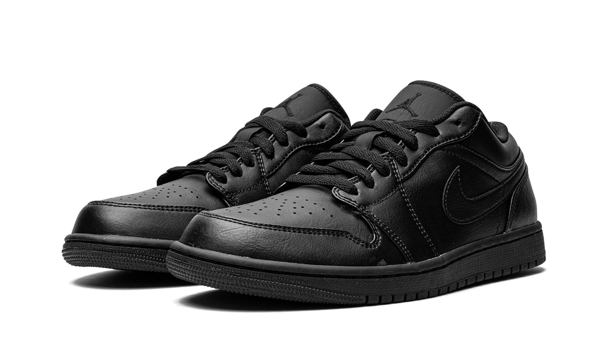Air Jordan 1 Low Triple Black 553558 093
