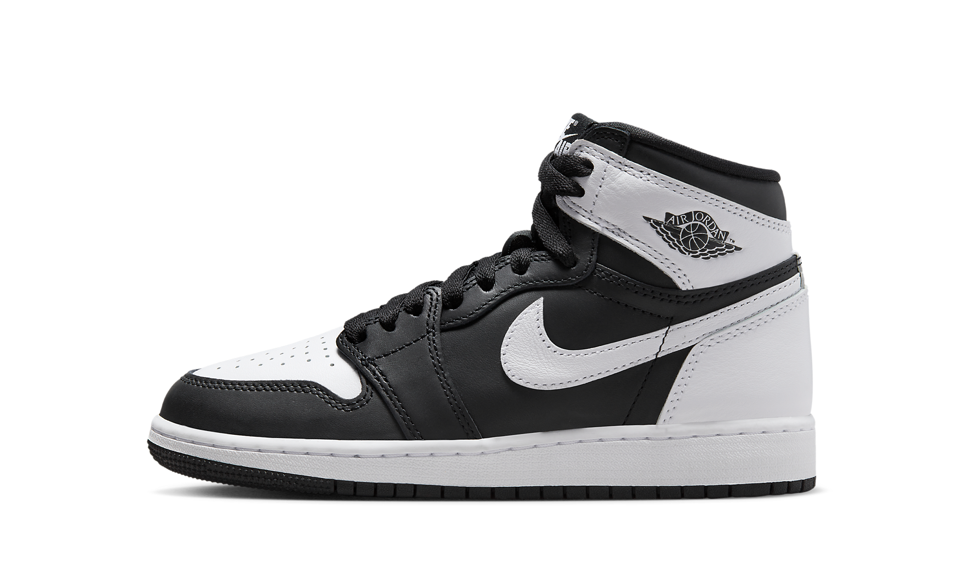 Air Jordan 1 Retro High OG GS BLACK/WHITE/WHITE FD1437 010