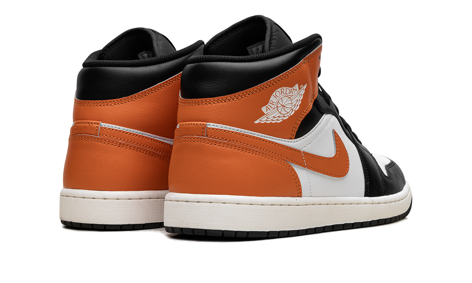 Air Jordan 1 Mid Black Toe Starfish DQ8426 801