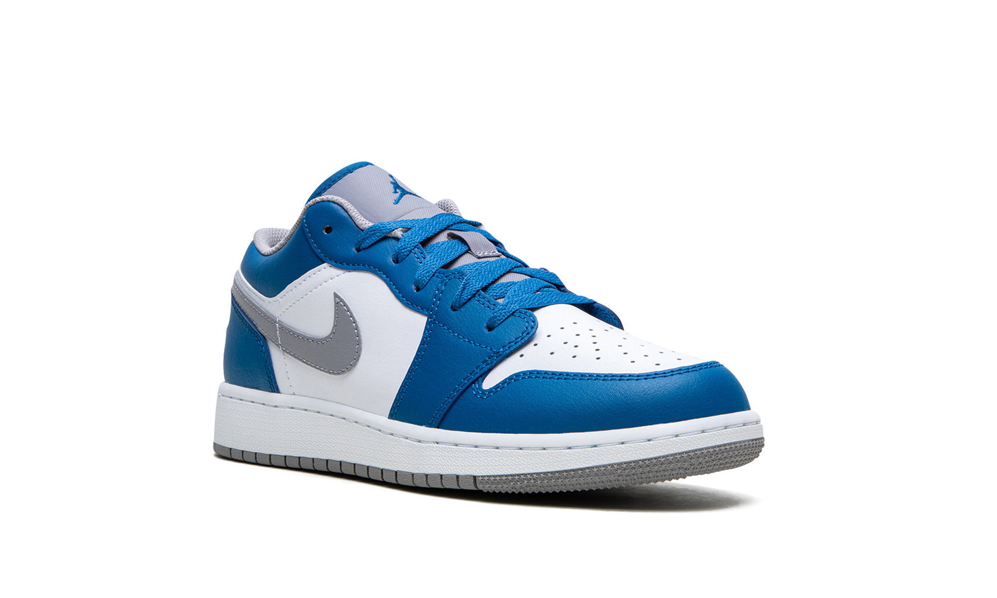 Air Jordan 1 Low GS True Blue 553560 412