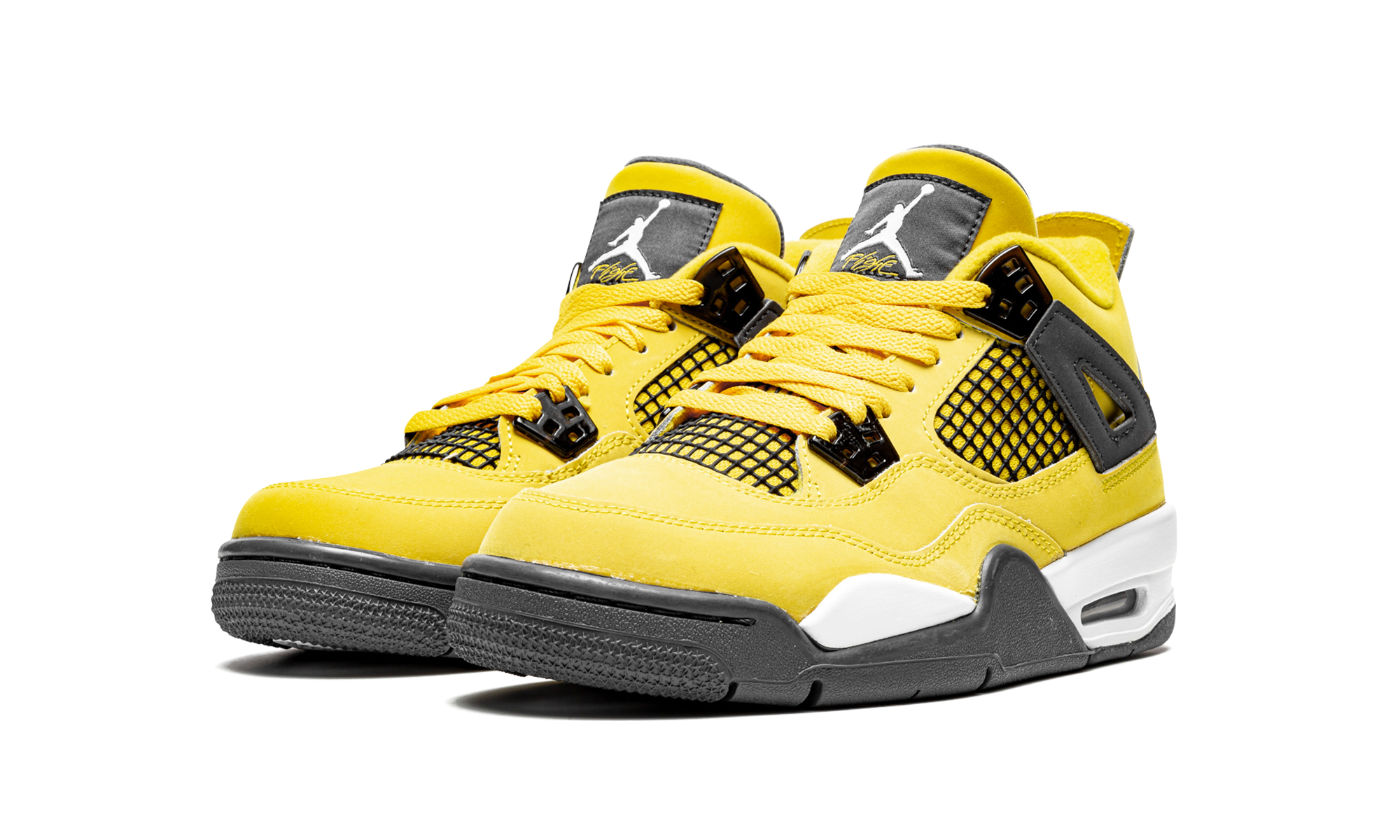 Air Jordan 4 Retro GS Lightning 2021 408452 700