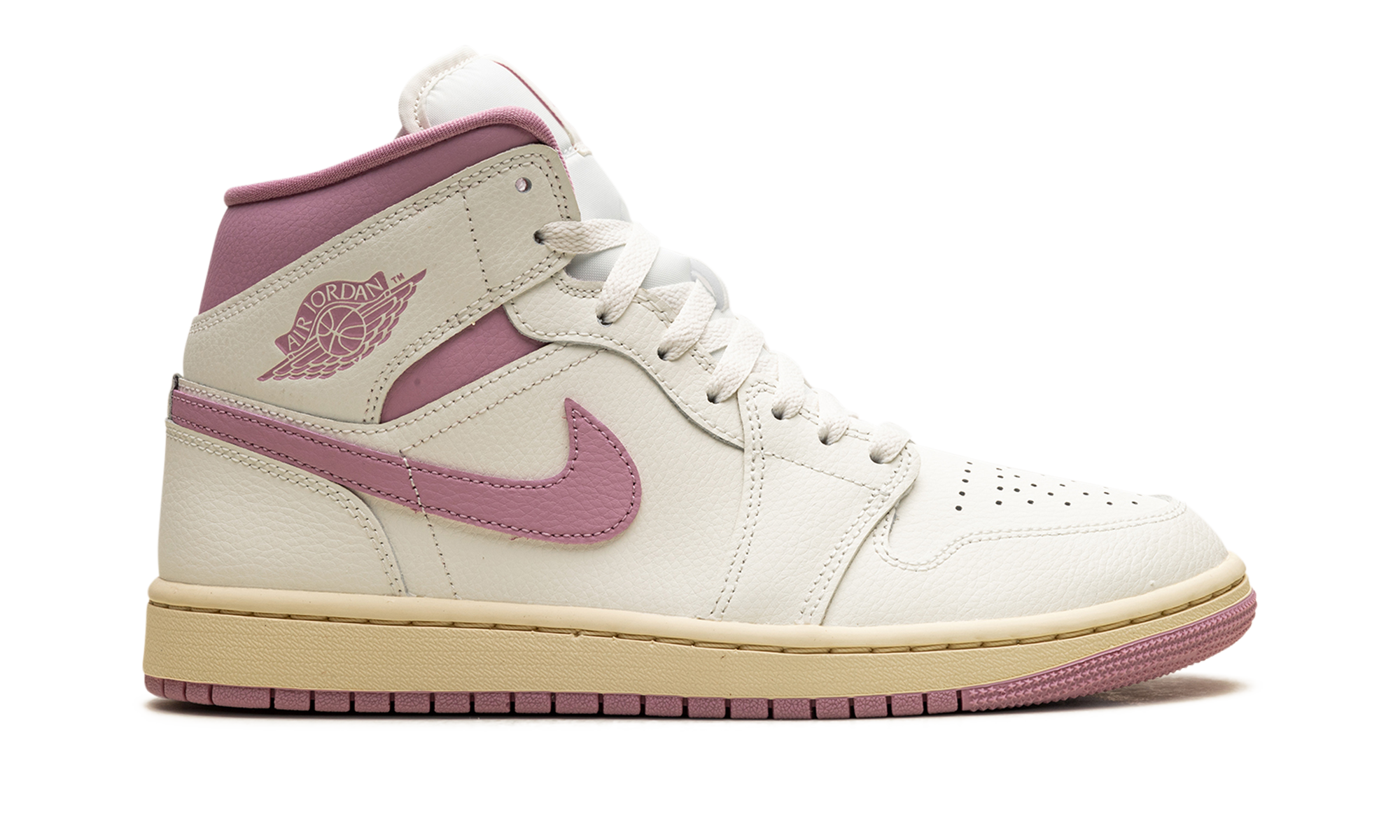 Jordan 1 Mid WMNS Sail Pink Coconut Milk BQ6472 162