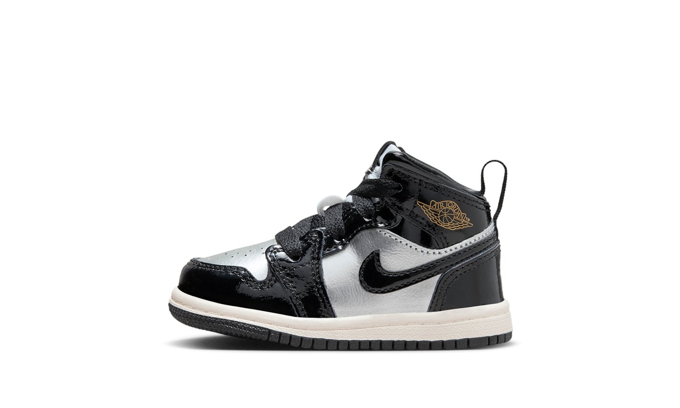 Jordan 1 Mid SE TD Black Metallic Silver Sail Metallic Gold FZ3939 001
