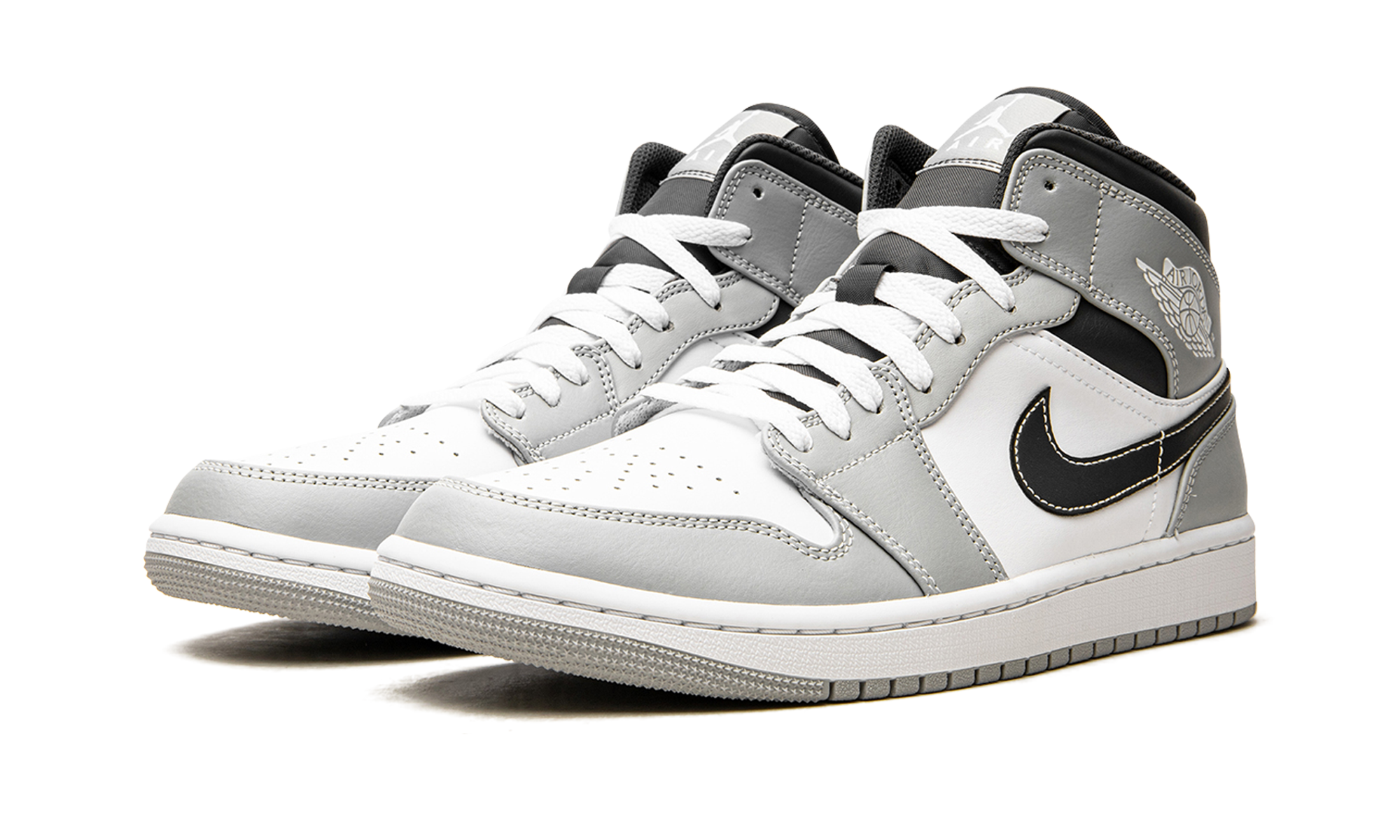 Air Jordan 1 Mid Light Smoke Grey 2.0 554724 078