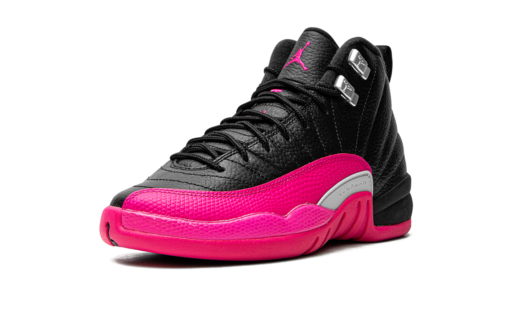 Air Jordan 12 Retro GS Black Pink 510815 026