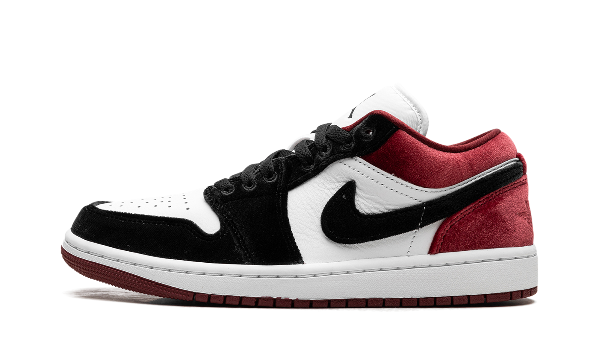 Jordan 1 Low SE WMNS Velvet Black Toe FZ3242 001