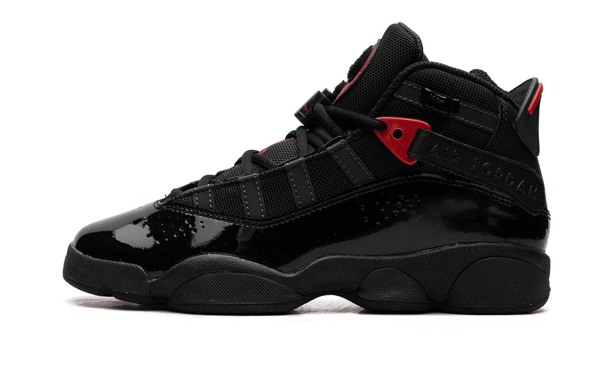 Jordan 6 Rings GS Black Varsity Red 323419 026