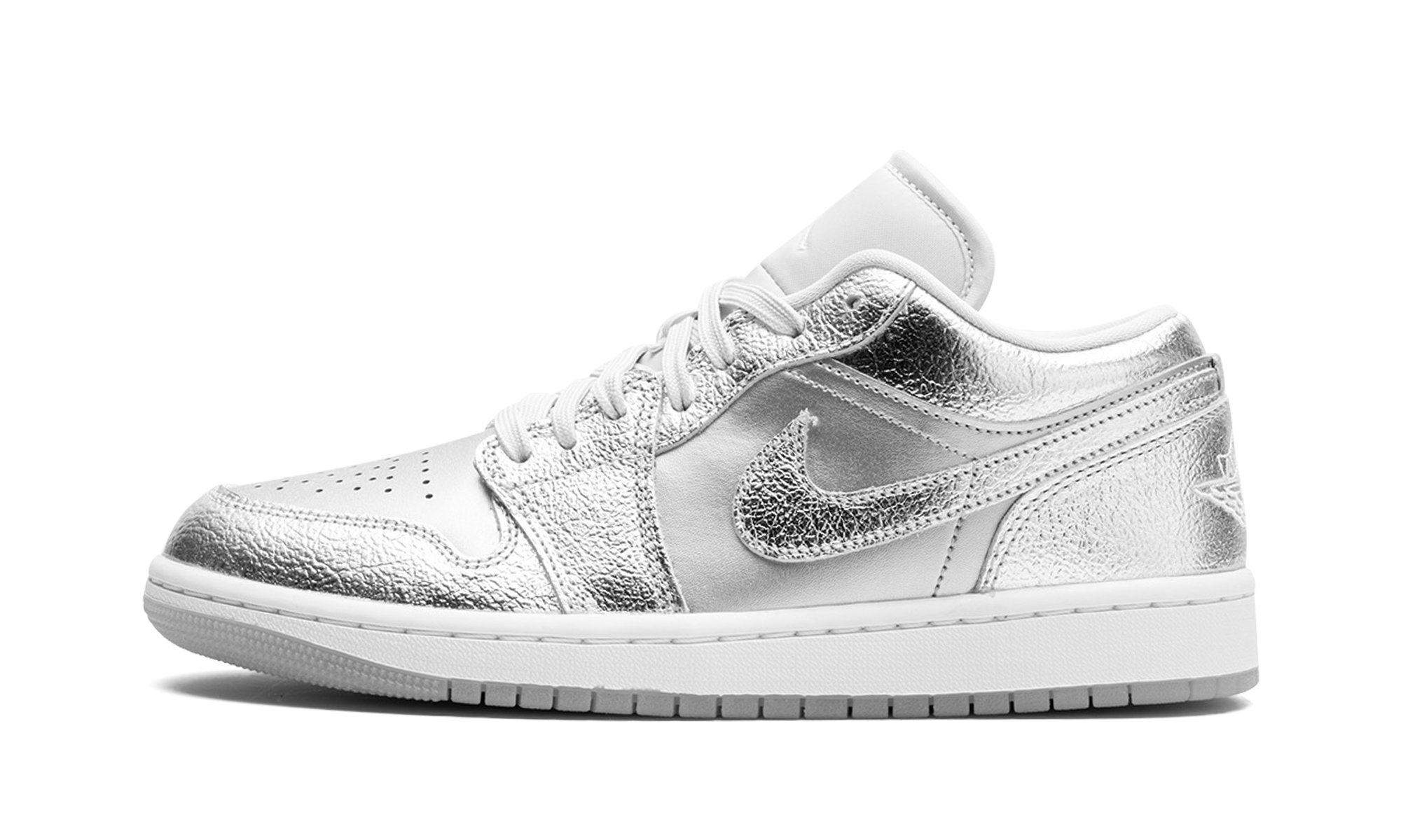 Air Jordan 1 Low SE WMNS Metallic Silver FN5030 001
