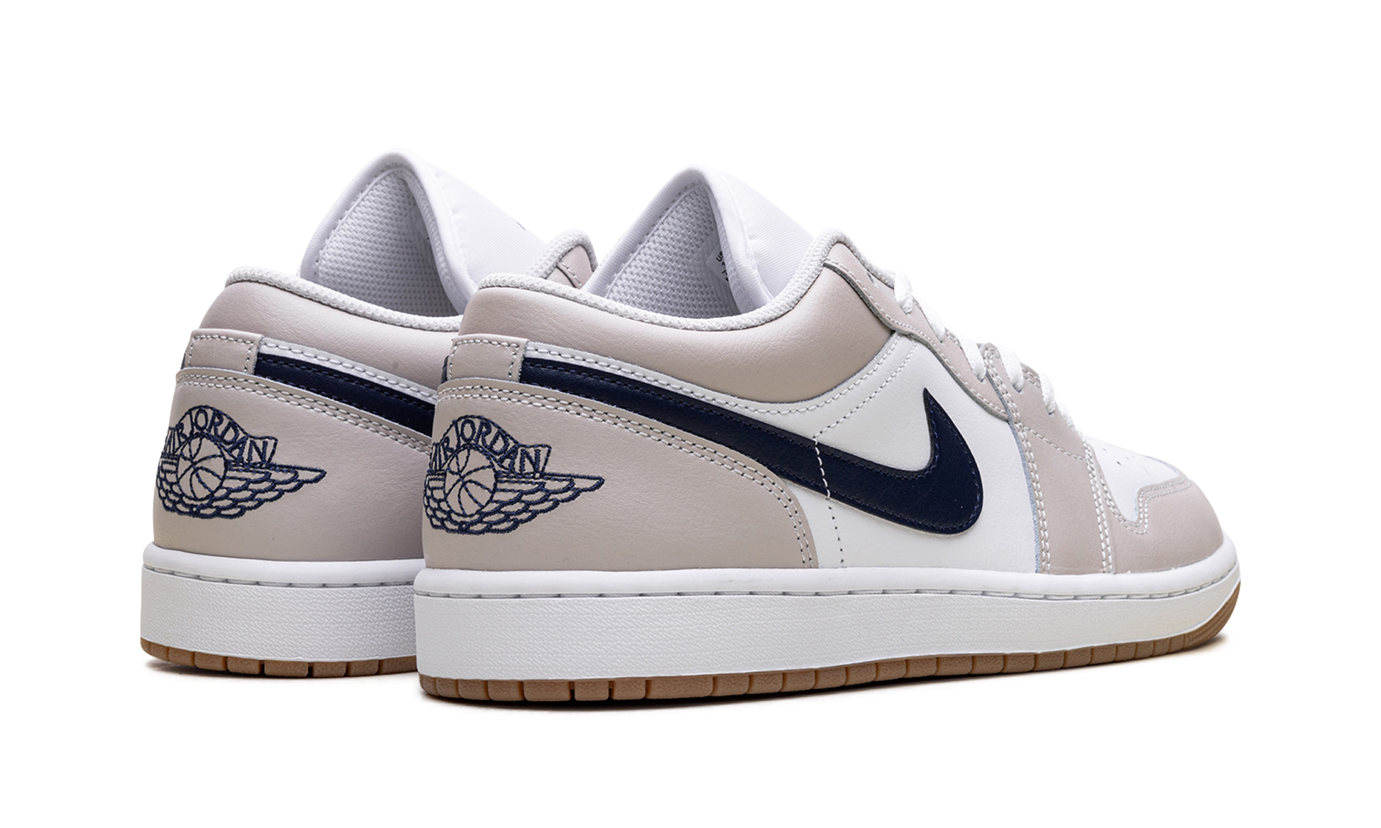 Jordan 1 Low Midnight Navy Neutral Grey 553558 146