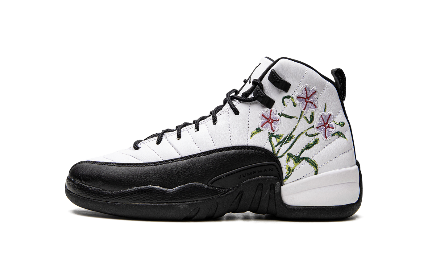 Air Jordan 12 GS Floral DR6956 100