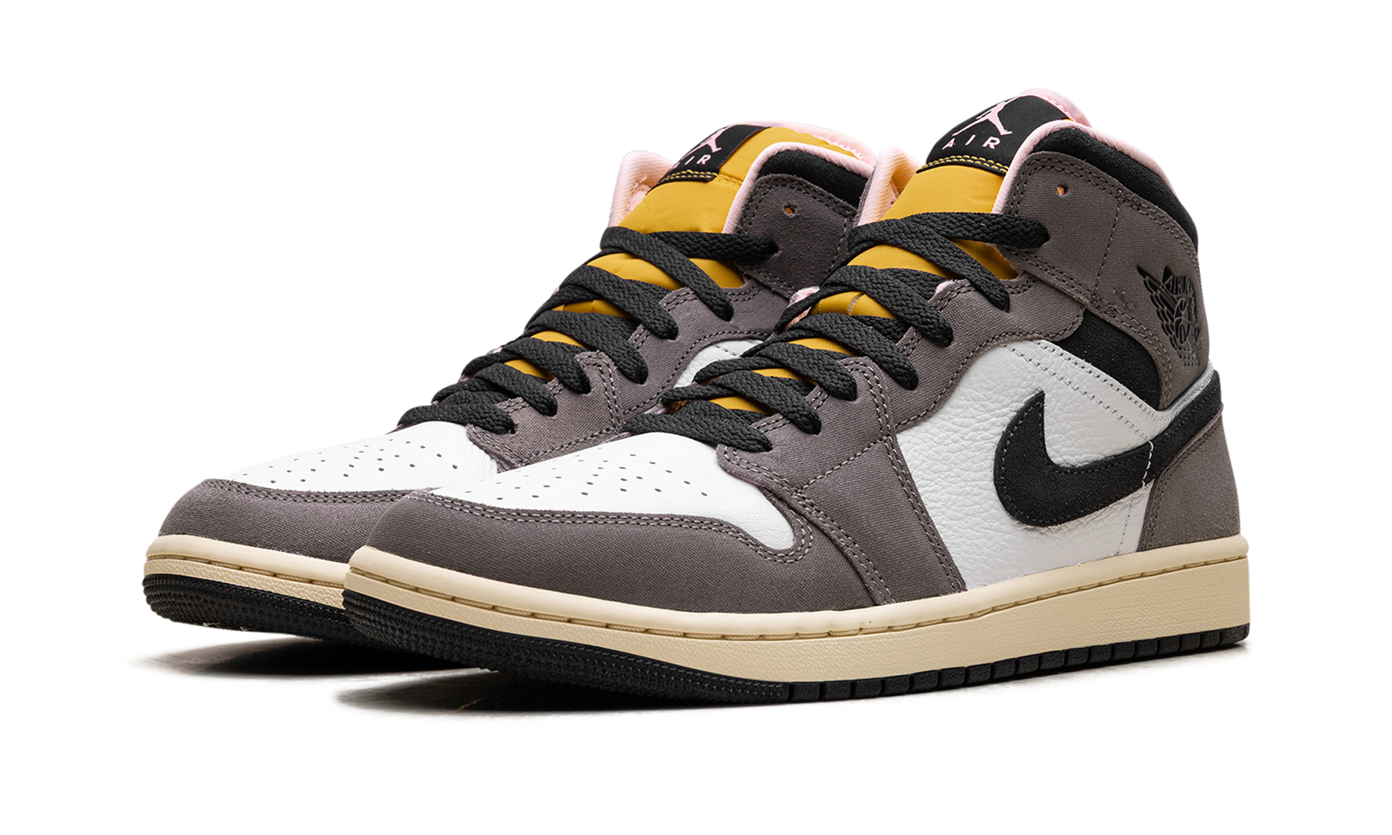 Air Jordan 1 Mid Cave Stone HQ2011 100