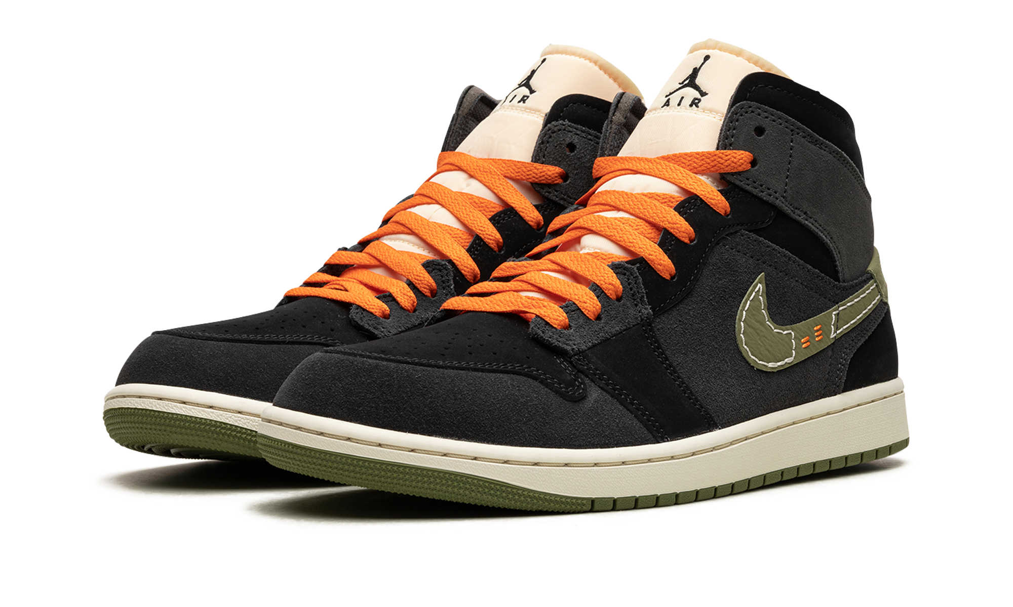Air Jordan 1 Mid SE Craft Anthracite Light Olive FD6817 003