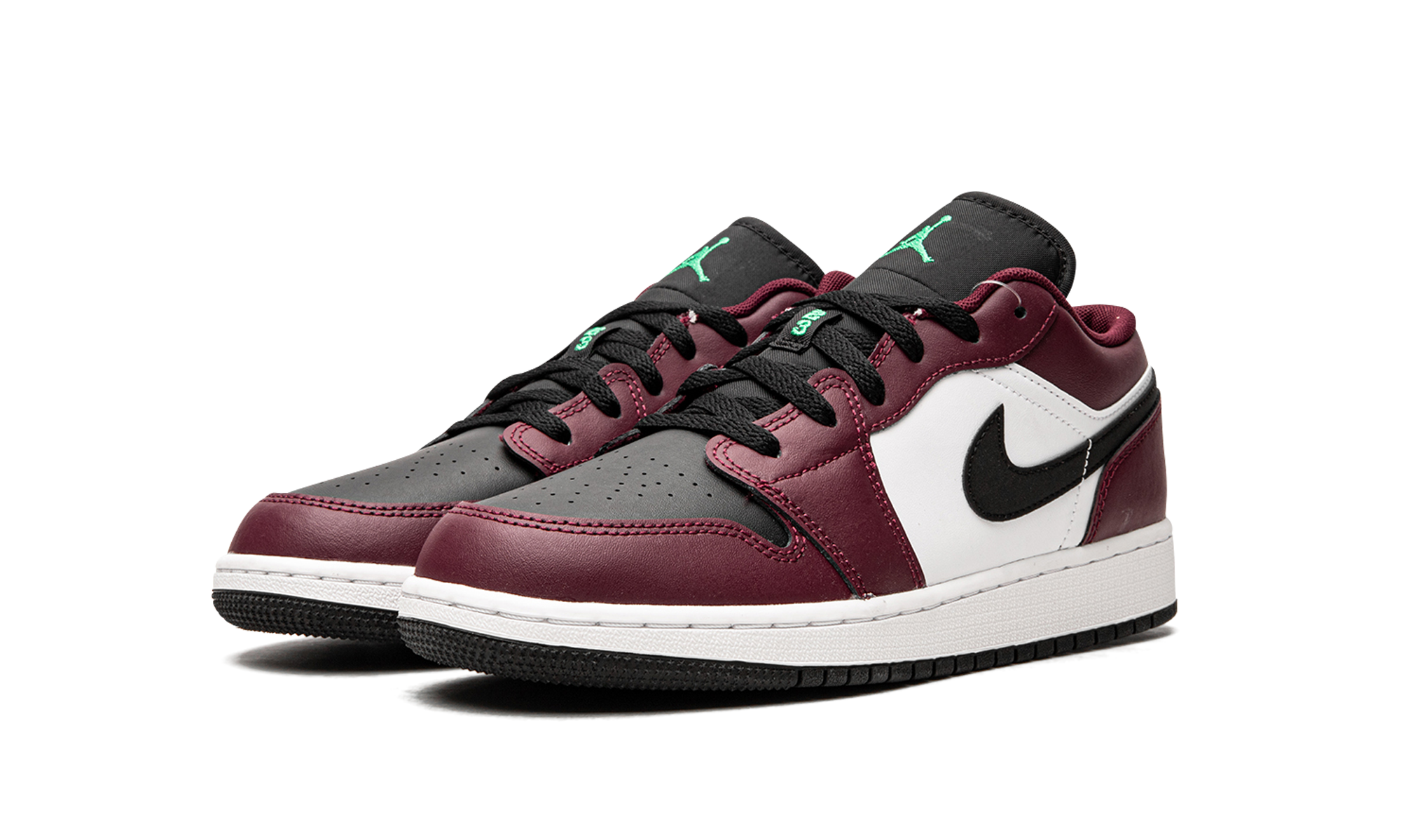 Jordan 1 Low SE GS Dark Beetroot Roma Green DM0589 635