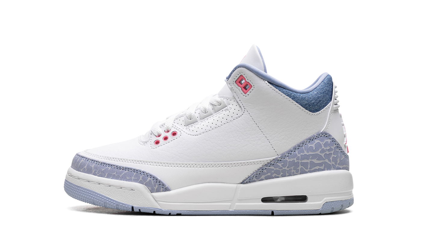 Air Jordan 3 GS Cobalt Bliss HQ0784 101