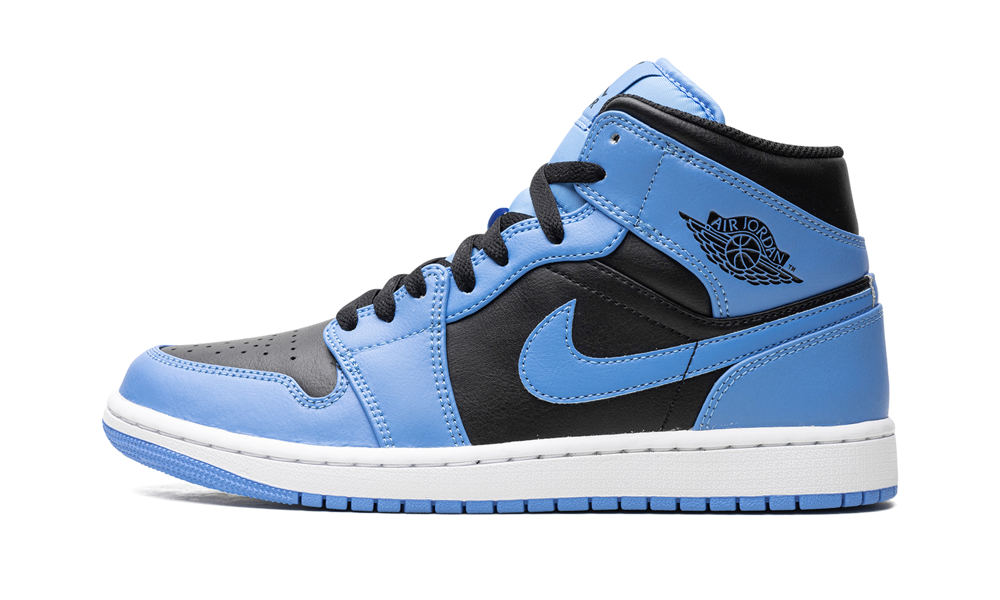 Air Jordan 1 Mid University Blue Black DQ8426 401