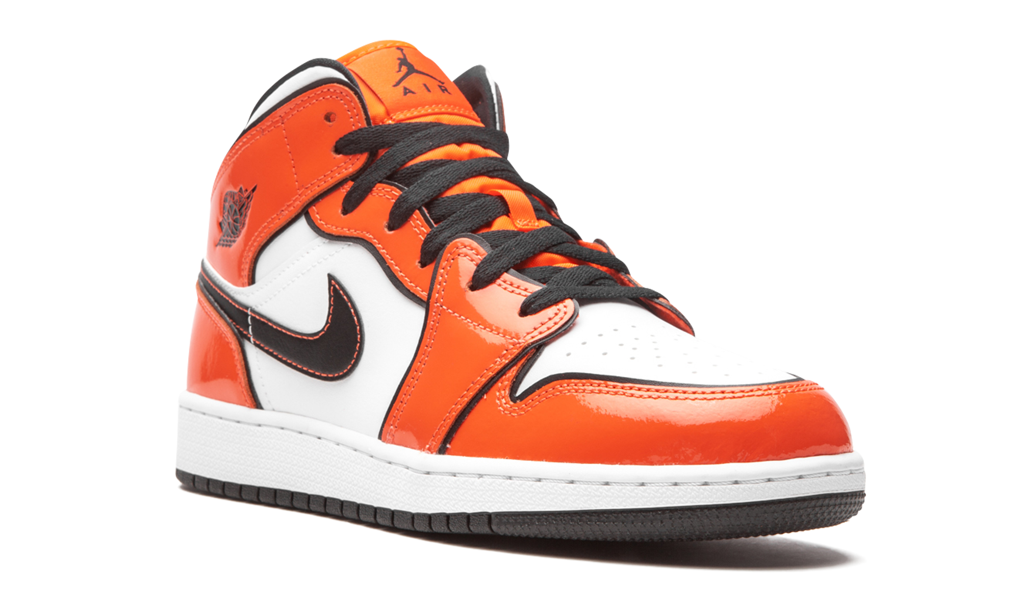 Air Jordan 1 Mid SE GS Turf Orange BQ6931 802